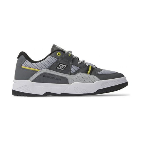 Chaussures de Skate CONSTRUCT white grey yellow - DC Shoes - Modalova