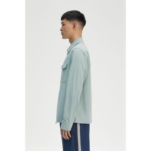 Veste Fred Perry Zip Overshirt - Fred Perry - Modalova
