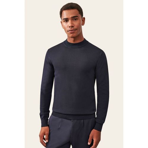 Sweat-shirt Cavallaro Milacio Turtle Neck Navy - Cavallaro Napoli - Modalova