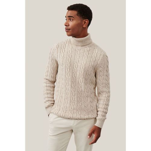 Sweat-shirt Cavallaro Marzano Col Roulé Beige - Cavallaro Napoli - Modalova