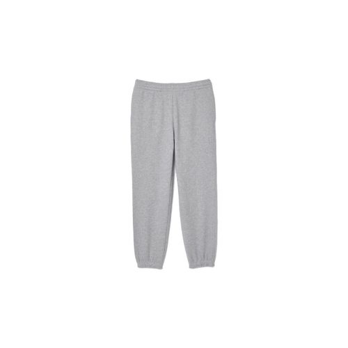 Pantalon PANTALON DE SURVÊTEMENT REGULAR FIT GRIS CHINÉ - Lacoste - Modalova
