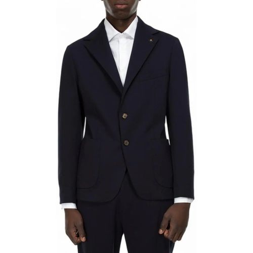 Veste Veste bleue imprimable 2 boutons - Outfit - Modalova