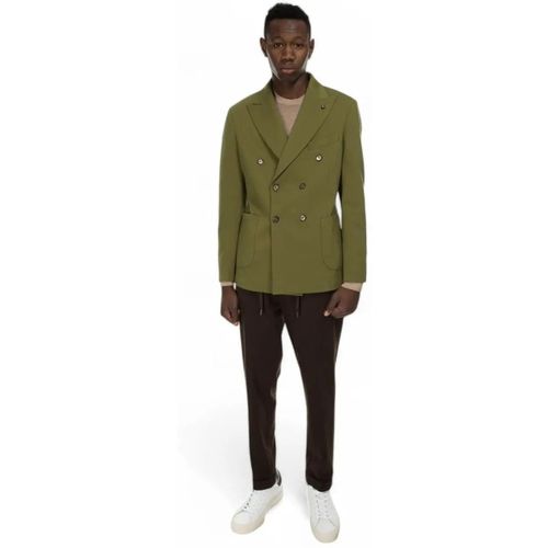 Veste Veste verte à double poitrine - Outfit - Modalova