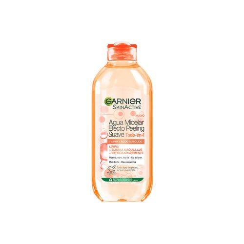 Démaquillants & Nettoyants Skinactive Eau Micellaire Effet Peeling Doux Tout-en-1 - Garnier - Modalova
