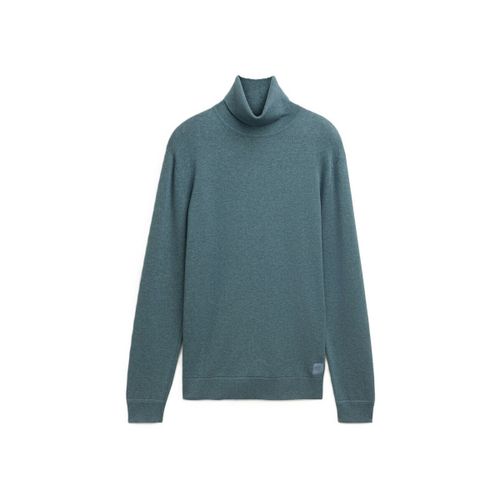 Pull - Pull col roulé - bleu jean - Tom Tailor - Modalova