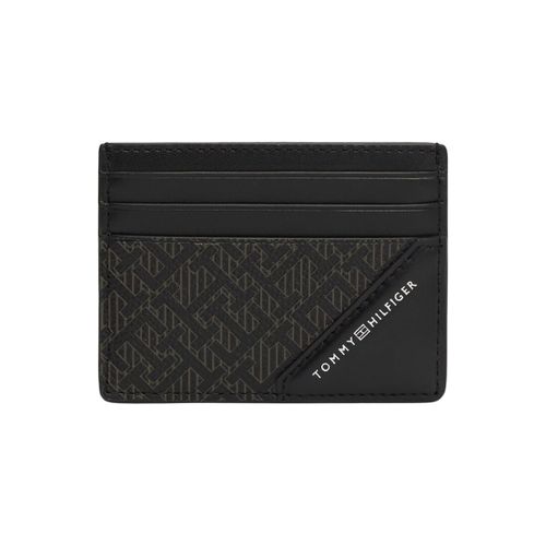 Portefeuille Porte cartes Ref 64474 BDS Noir 10*8*1 cm - Tommy Hilfiger - Modalova