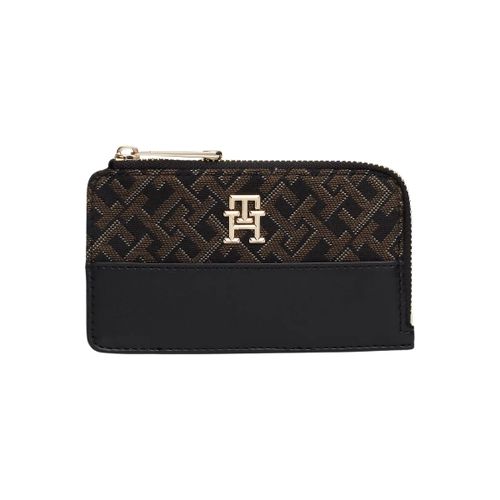 Portefeuille Portefeuille Ref 64473 BDS Noir 13*7.5*1 cm - Tommy Hilfiger - Modalova