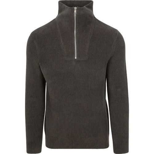 Sweat-shirt Pull Demi-Zip Anthracite - Marc O'Polo - Modalova