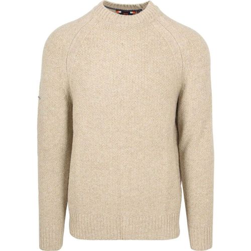 Sweat-shirt Pull Coton Beige - Superdry - Modalova