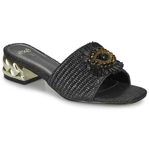Mules KATY-424-RAFFIA-BLACK - Exé Shoes - Modalova