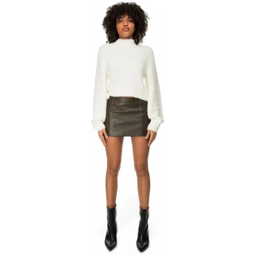 Jupes miniskirt faux cuir brun - Glamorous - Modalova