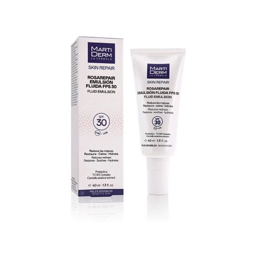 Accessoires visages Réparation De La Peau Rosarepair Émulsion Fluide Spf30 - Martiderm - Modalova