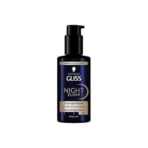 Soins & Après-shampooing Gliss Night Elixir Sérum Cheveux Abîmés - Schwarzkopf - Modalova