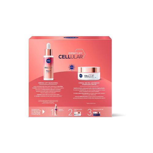 Anti-Age & Anti-rides Soin Effet Lifting Crème De Jour + Sérum (ensemble De 2) - Nivea - Modalova