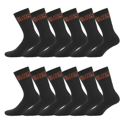 Chaussettes Lot de 12 paires de chaussettes haute de travail Tekl - Black & Decker - Modalova