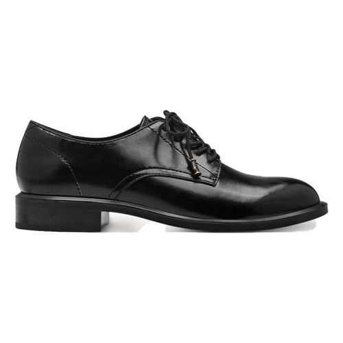 Ballerines lace-up formal shoes black matt - Tamaris - Modalova