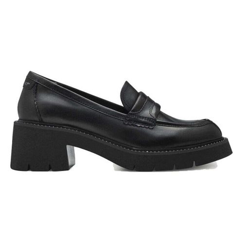 Mocassins black leather classic closed loafers - Tamaris - Modalova