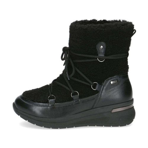 Bottines black casual closed booties - Caprice - Modalova