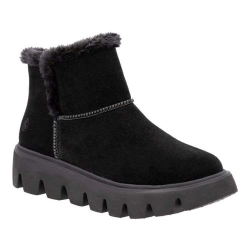 Bottines black casual closed ladies mid height boots - R-Evolution - Modalova