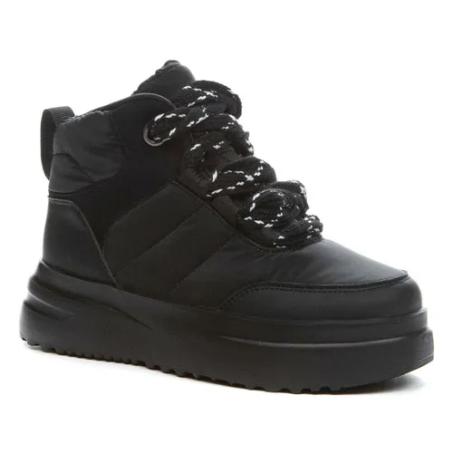 Bottines black casual closed booties - Crosby - Modalova