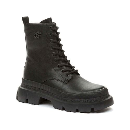 Bottines black casual closed booties - Betsy - Modalova