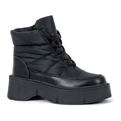 Bottines black casual closed booties - Betsy - Modalova