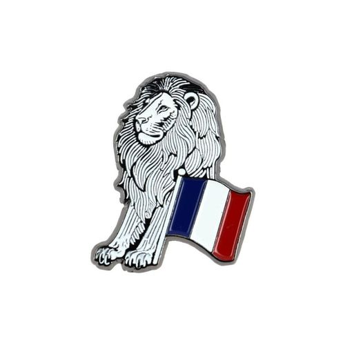 Broches Pin's Lion et drapeau Français - Clj Charles Le Jeune - Modalova