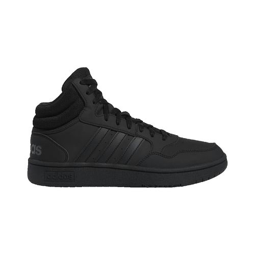 Baskets Baskets Hoops 3.0 Mid cuir - adidas - Modalova
