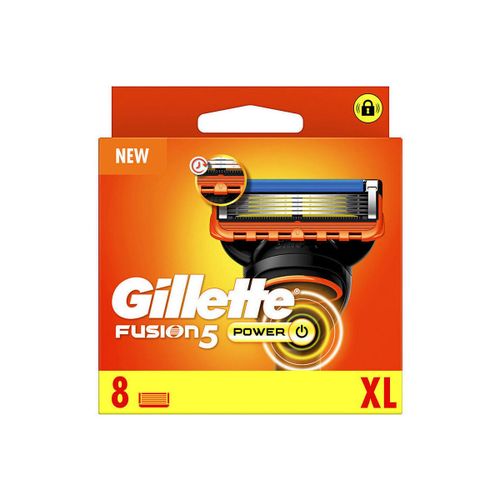 Rasoirs & lames Chargeur Fusion 5 Power 8 Recharges - Gillette - Modalova