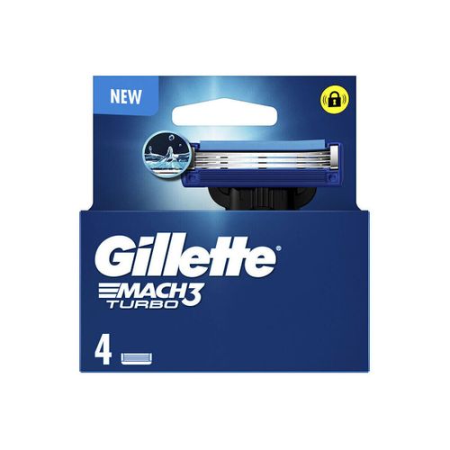 Rasoirs & lames Chargeur Turbo Mach 3 4 Pièces De Rechange - Gillette - Modalova