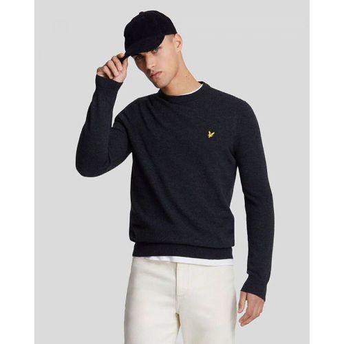 T-shirts sport KN2114V LAMBSWOOL BLEND-Z56 DARK NAVY MARL - Lyle & Scott - Modalova