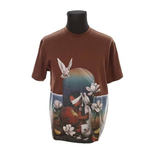 T-shirt T-shirt en coton marron - 3.paradis - Modalova