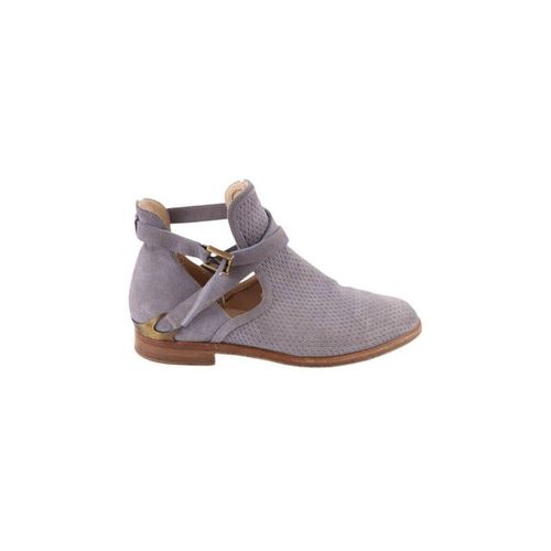 Boots Boots en daim gris - Fratelli Rossetti - Modalova