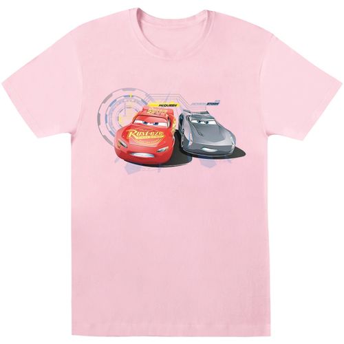 T-shirt Cars Lightning Vs Storm - Disney - Modalova
