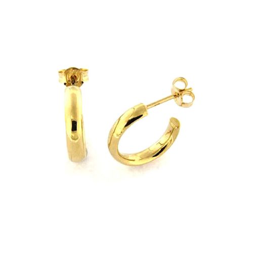 Boucles oreilles Boucles d'oreilles créoles ouvertes or jaune 18K 20 mm - Brillaxis - Modalova