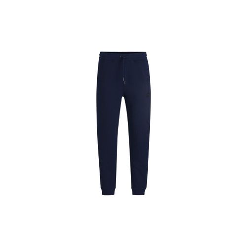 Pantalon BAS DE SURVÊTEMENT DIMACS EN COTON STRETCH À LOGO REVIS - HUGO - Modalova