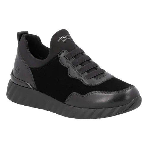 Baskets basses Women's Black Slip On Sneakers - Remonte - Modalova