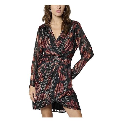 Robe - Robe cache cœur - bordeaux et noire - Kaporal - Modalova