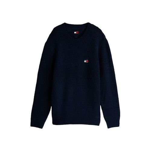 Pull TOMMY JEANS - Pull col rond - marine - Tommy Hilfiger - Modalova