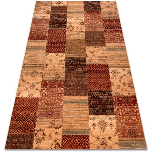 Tapis Tapis en laine KASHQAI 4327 101 Patchwork 67x130 cm - Rugsx - Modalova