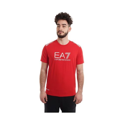 T-shirt Train 7 Lines - Emporio Armani - Modalova