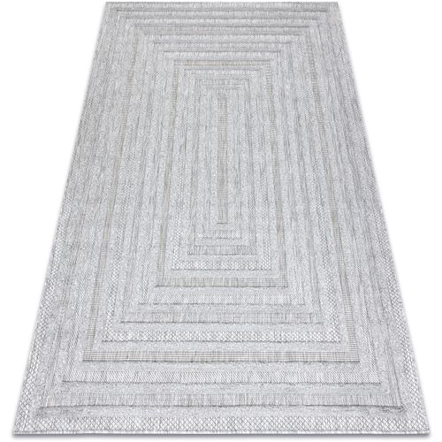 Tapis Tapis SANTO SIZAL 0999 géométrique gris 80x150 cm - Rugsx - Modalova