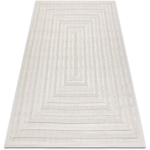 Tapis Tapis SANTO SIZAL 0999 géométrique blanc 140x190 cm - Rugsx - Modalova