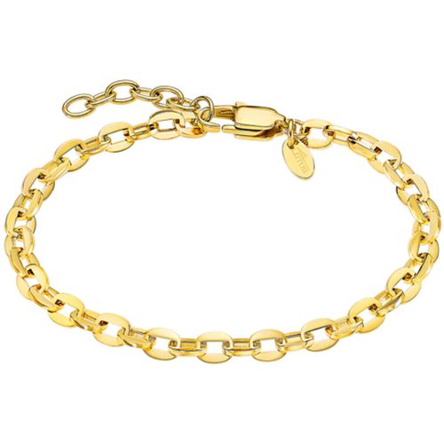 Bracelets Bracelet Style Maille Forçat Acier Doré - Lotus - Modalova