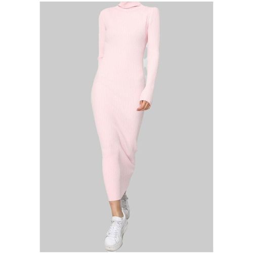 Robe Robe Col Roulé F, Rose - Kebello - Modalova