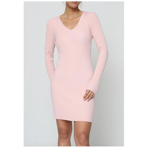 Robe Kebello Robe Col V F, Rose - Kebello - Modalova