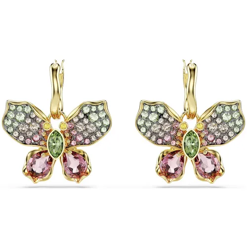 Boucles oreilles Boucles d'oreilles Idyllia papillon - Swarovski - Modalova
