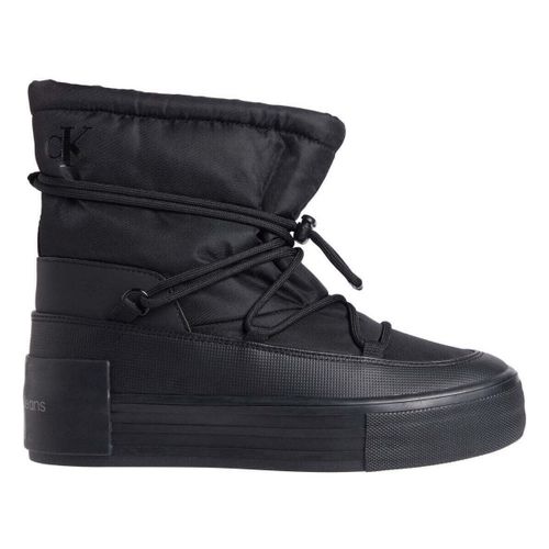 Bottines Vulc Women's Black Warm Lined Flatform Winter Boots - Calvin Klein Jeans - Modalova