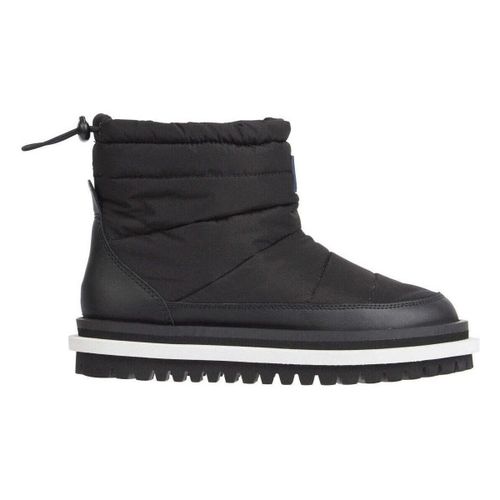 Bottines Women's Black Insulated Padded Flat Snow Boots - Tommy Jeans - Modalova