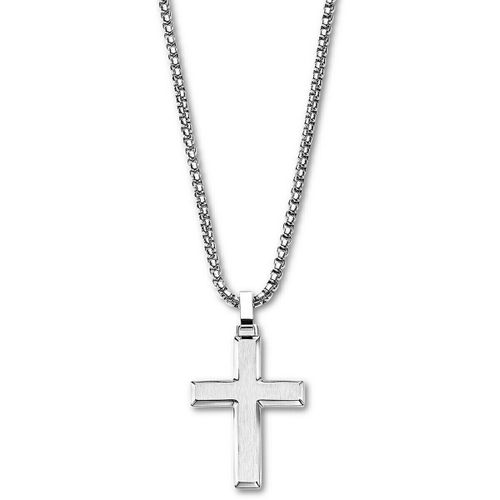 Collier Collier Style acier pendentif croix - Lotus - Modalova